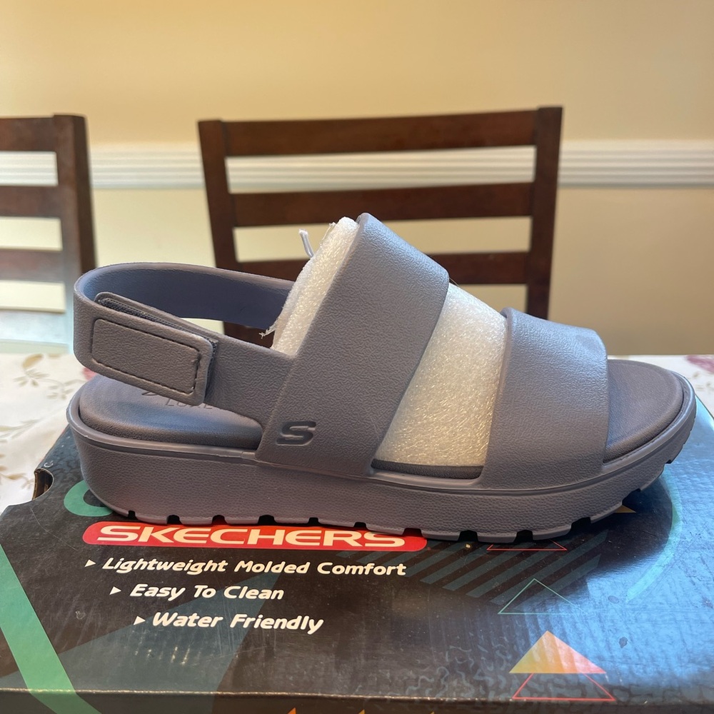 Skechers Gray Sandals